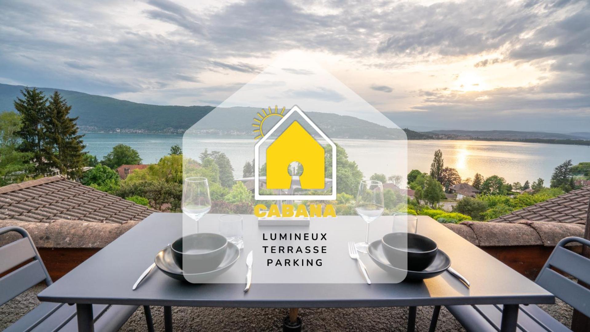 Cabana & Sunset - Terrasse , Parking & Lac Veyrier-du-Lac Extérieur photo